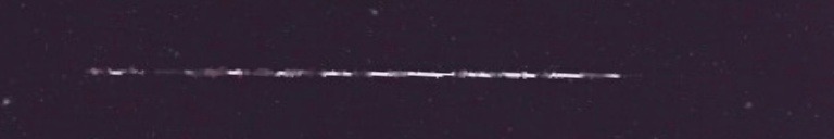 Unprocessed fireball image