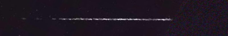 Unprocessed fireball image