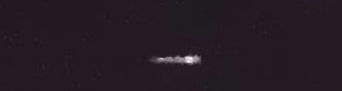 Unprocessed fireball image
