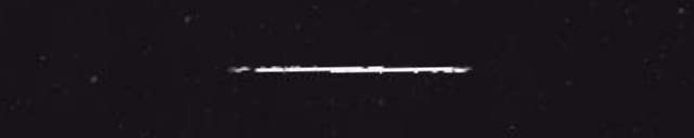 Unprocessed fireball image