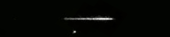 Unprocessed fireball image