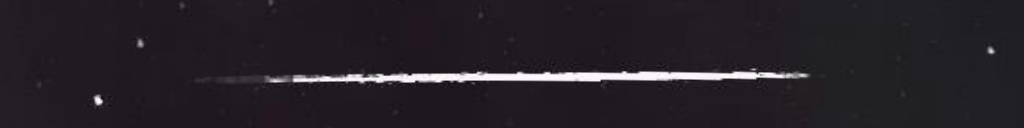 Unprocessed fireball image