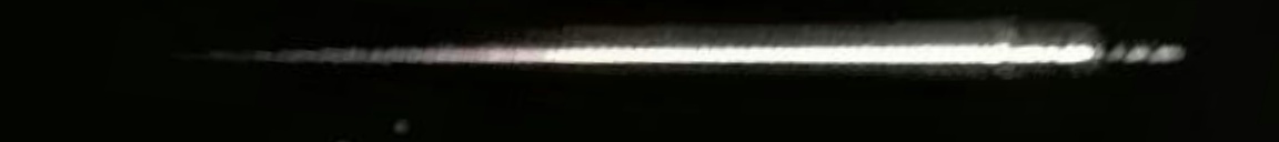 Unprocessed fireball image