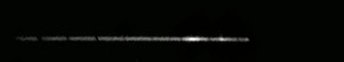 Unprocessed fireball image