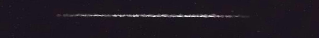 Unprocessed fireball image