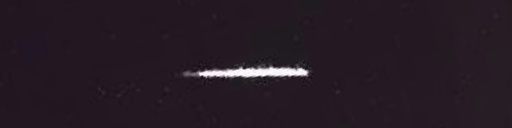 Unprocessed fireball image