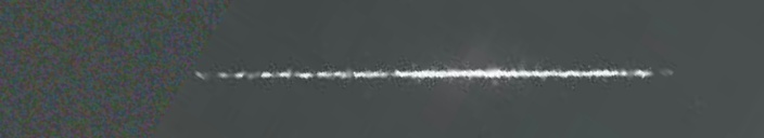 Unprocessed fireball image