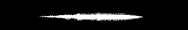 Processed fireball image