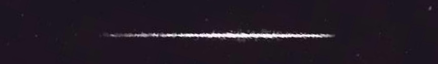 Unprocessed fireball image