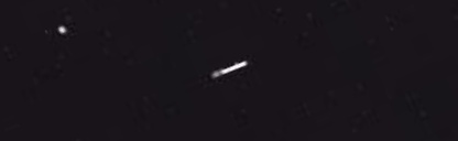 Unprocessed fireball image