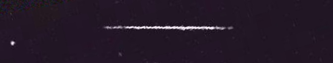 Unprocessed fireball image