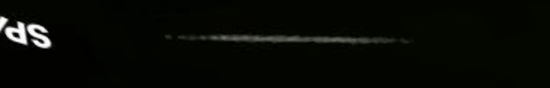 Unprocessed fireball image