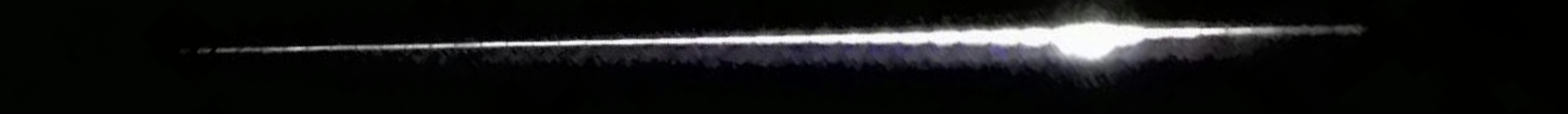 Unprocessed fireball image