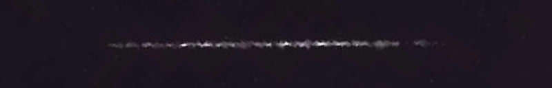 Unprocessed fireball image