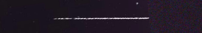 Unprocessed fireball image