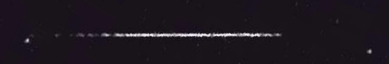 Unprocessed fireball image