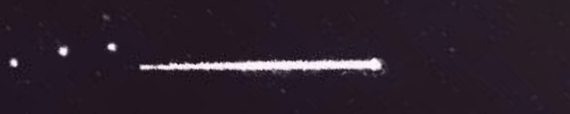 Unprocessed fireball image