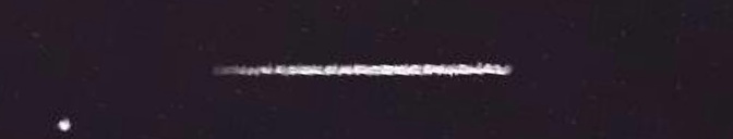 Unprocessed fireball image