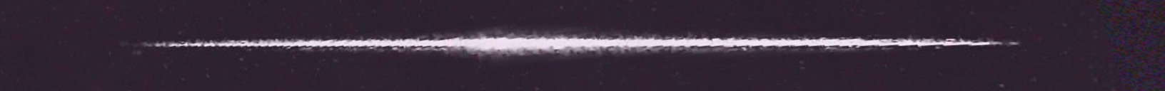 Unprocessed fireball image