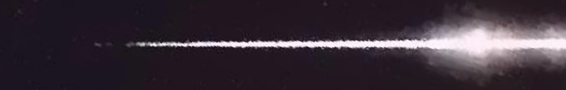 Unprocessed fireball image