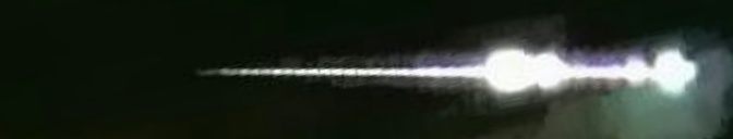 Unprocessed fireball image