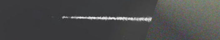 Unprocessed fireball image