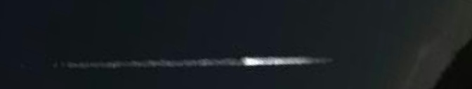 Unprocessed fireball image