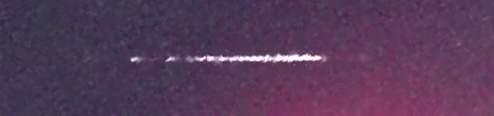 Unprocessed fireball image