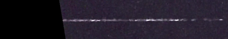 Unprocessed fireball image