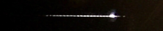 Unprocessed fireball image