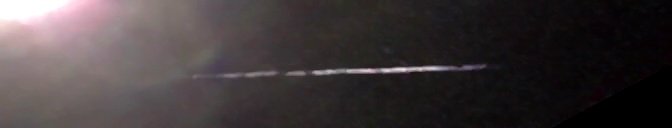 Unprocessed fireball image