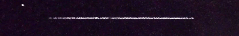 Unprocessed fireball image