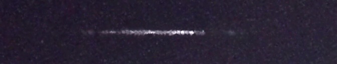 Unprocessed fireball image