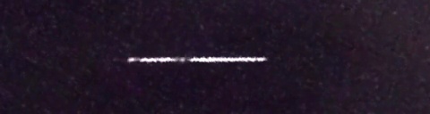 Unprocessed fireball image