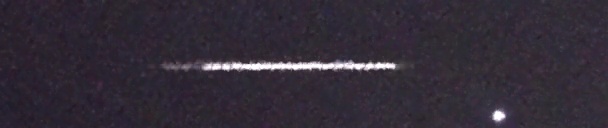 Unprocessed fireball image