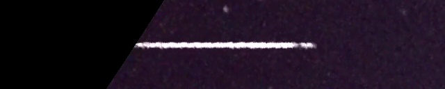 Unprocessed fireball image