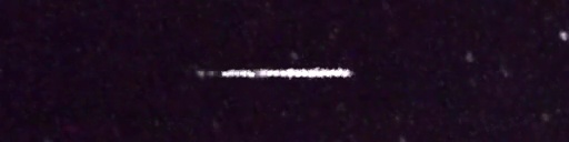 Unprocessed fireball image