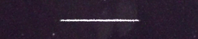 Unprocessed fireball image