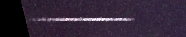 Unprocessed fireball image