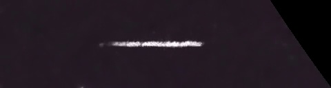 Unprocessed fireball image