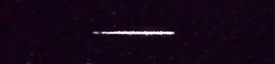 Unprocessed fireball image