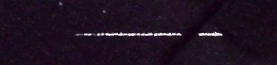 Unprocessed fireball image