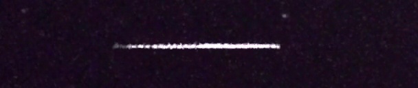 Unprocessed fireball image