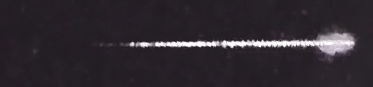 Unprocessed fireball image