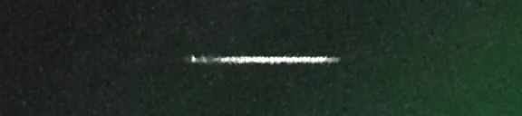 Unprocessed fireball image