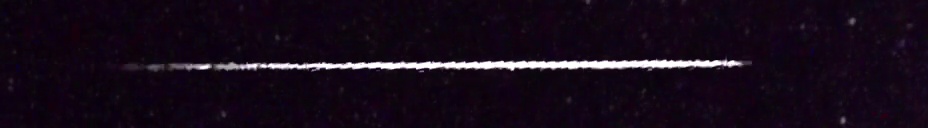 Unprocessed fireball image