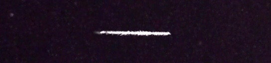 Unprocessed fireball image