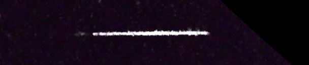 Unprocessed fireball image