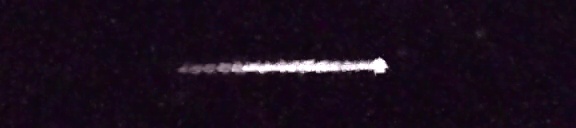 Unprocessed fireball image