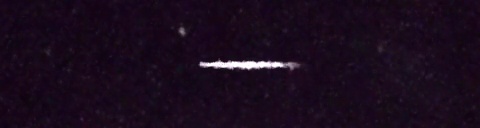 Unprocessed fireball image